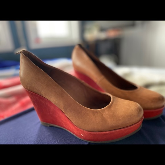 Hibou leather wedges - Picture 3 of 3